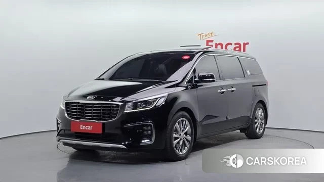 Kia The New Carnival 2018 Черный из Кореи