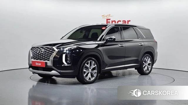 Hyundai Palisade 2022 Черный из Кореи