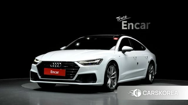 Audi A7 (4K) 2020 Белый из Кореи