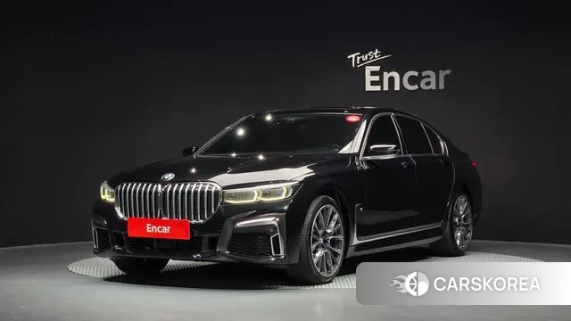 BMW 7 Series (G11) 2021 Черный из Кореи