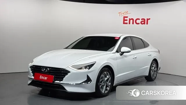 Hyundai Sonata (DN8) 2023 Белый из Кореи