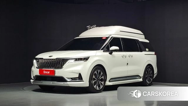 Kia Carnival 4th generation 2021 Белый из Кореи