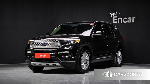 Ford Explorer 6th Generation 2022 Черный из Кореи