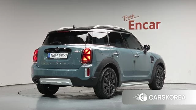 Mini Cooper Countryman 2023 Небесно-голубой из Кореи