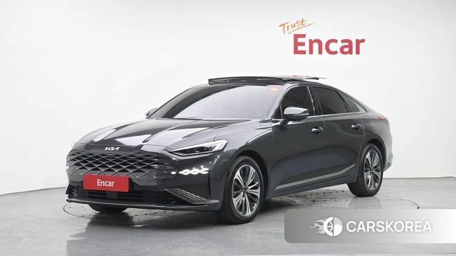 Kia K8 Hybrid 2021 Серый из Кореи