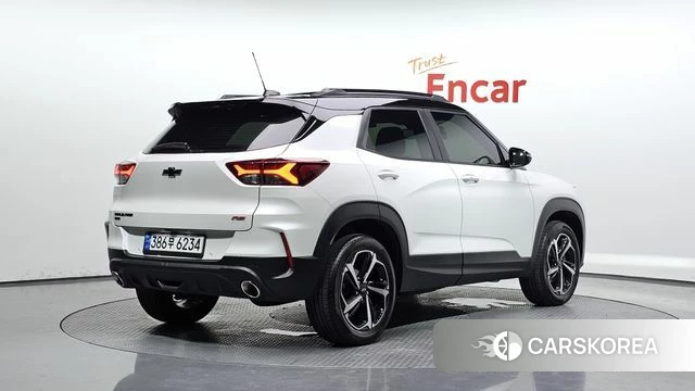 Chevrolet (GM Daewoo) Trailblazer 2022 Белый из Кореи