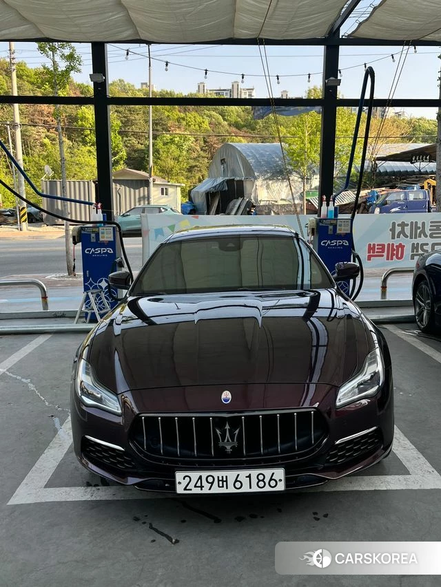 Maserati Quattroporte 2019 Фиолетовый из Кореи