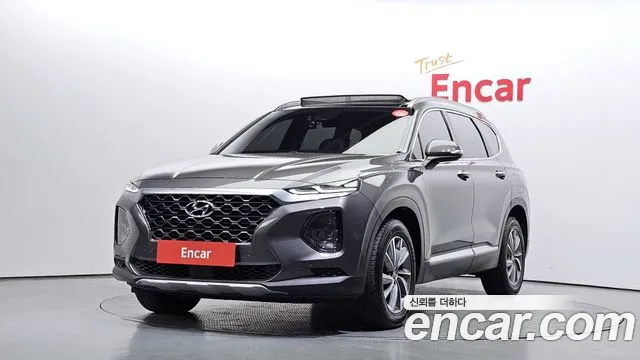 Hyundai Santa Fe TM 2019 Серый из Кореи