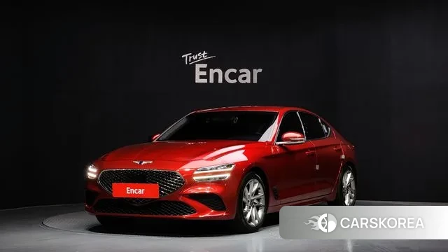 Genesis The New G70 2022 Красный из Кореи