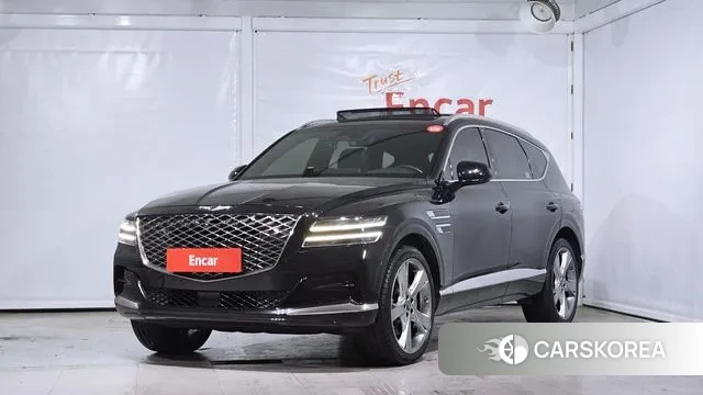 Genesis GV80 2021 Черный из Кореи