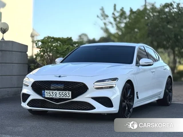 Genesis The New G70 2021 Белый из Кореи