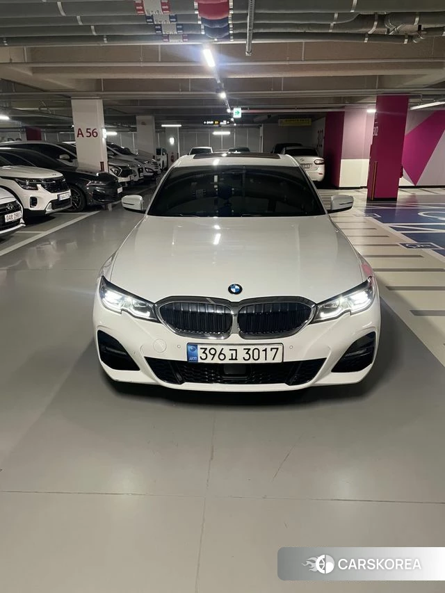BMW 3 Series (G20) 2022 Белый из Кореи