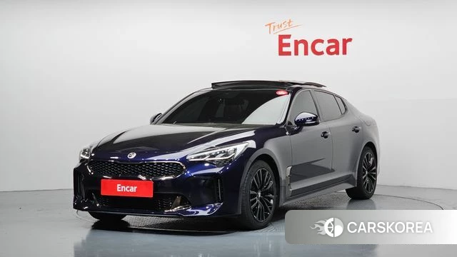 Kia Stinger 2018 Синий из Кореи