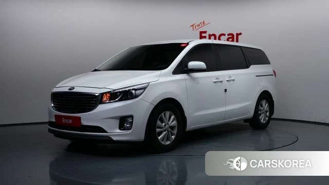Kia All New Carnival 2018 Белый из Кореи