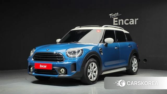 Mini Cooper Countryman 2021 Синий из Кореи