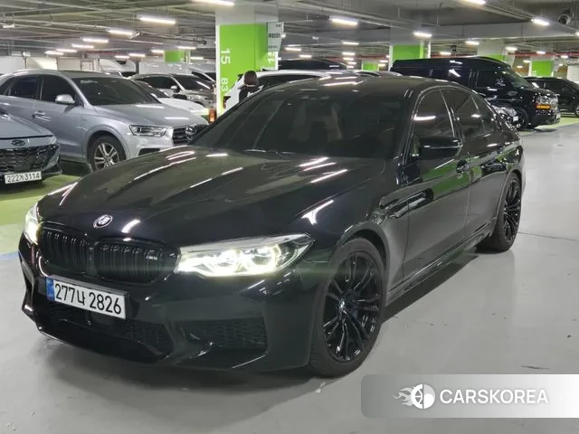 BMW M5 (F90) 2018 Черный из Кореи