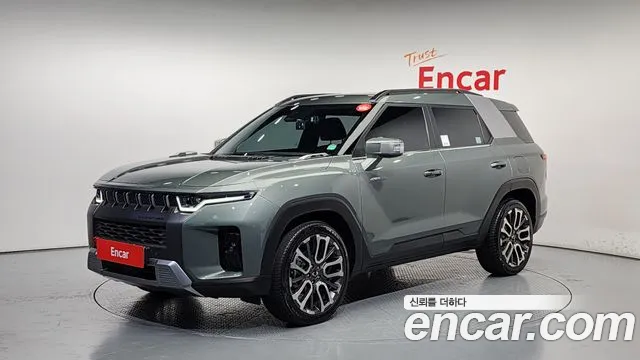 Ssangyong Torres 2023 Светло-зеленый из Кореи