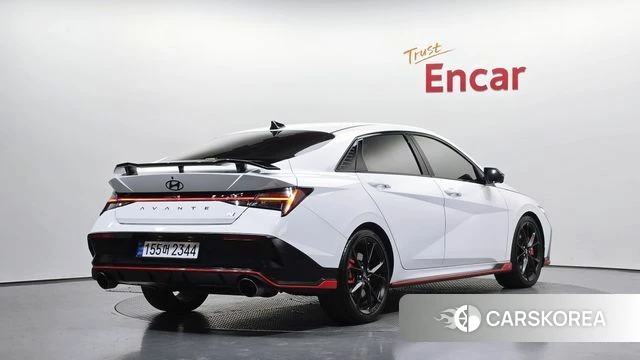 Hyundai The New Avante (CN7) 2025 Белый из Кореи