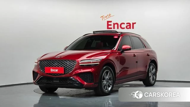 Genesis GV70 2022 Красный из Кореи
