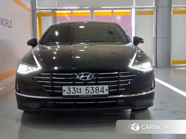 Hyundai Sonata (DN8) 2019 Черный из Кореи