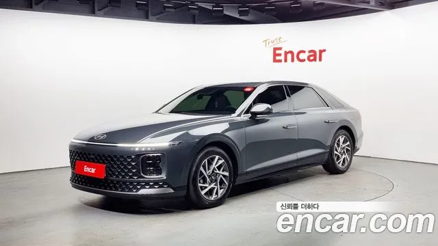 Hyundai Grandeur Hybrid (GN7) 2023 Светло-зеленый из Кореи