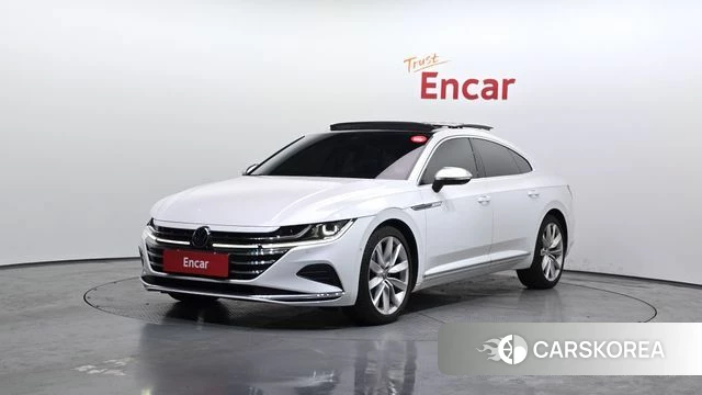 Volkswagen Arteon 2023 Белый из Кореи