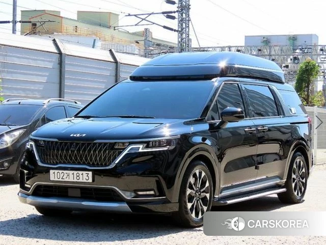 Kia Carnival 4th generation 2021 Черный из Кореи