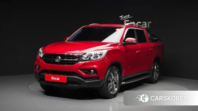 Ssangyong Rexton Sports 2018 Красный из Кореи