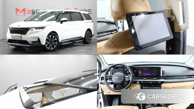 Kia Carnival 4th generation 2020 Белый из Кореи