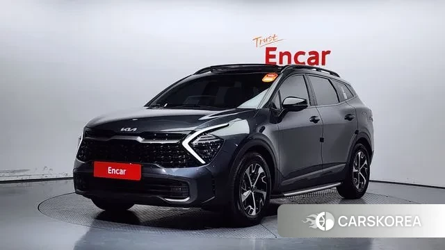 Kia Sportage 5th Generation Hybrid 2023 Серый из Кореи