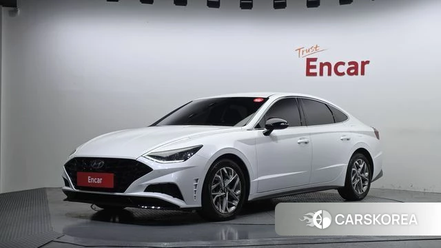 Hyundai Sonata (DN8) 2021 Белый из Кореи