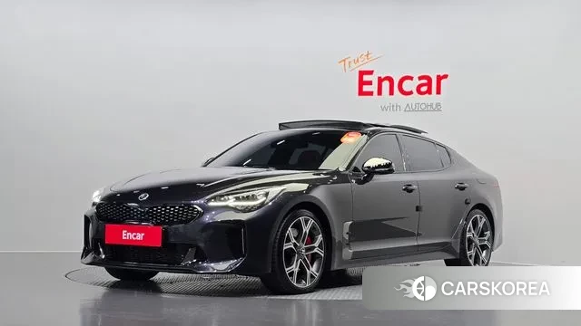 Kia Stinger 2020 Серый из Кореи