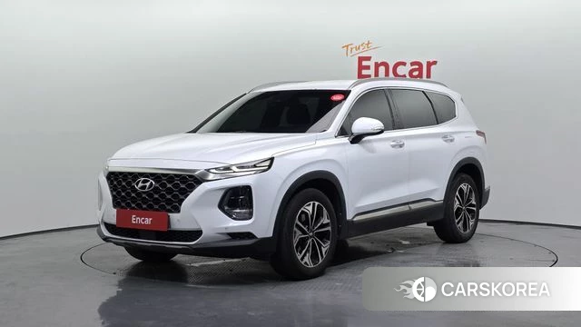 Hyundai Santa Fe TM 2018 Белый из Кореи