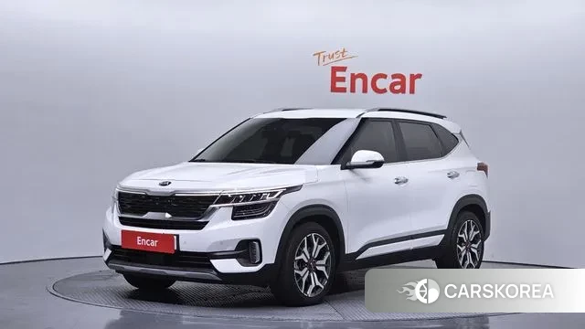 Kia Seltos 2021 Белый из Кореи