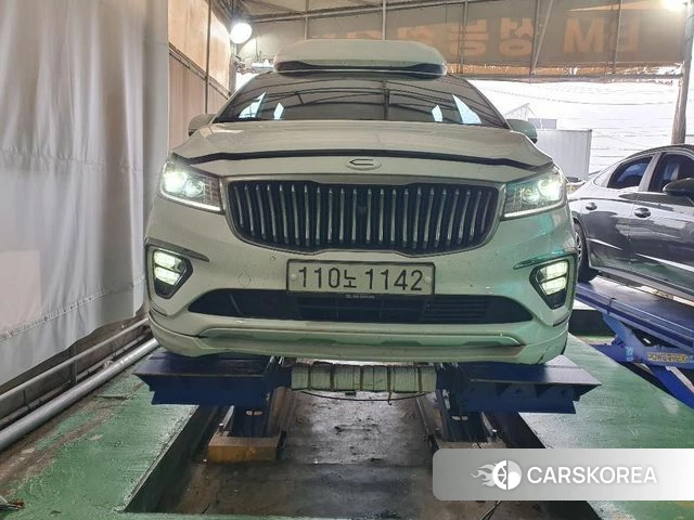 Kia The New Carnival 2019 Белый из Кореи