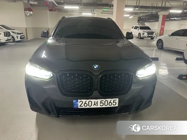 BMW X4 (G02) 2022 Черный из Кореи