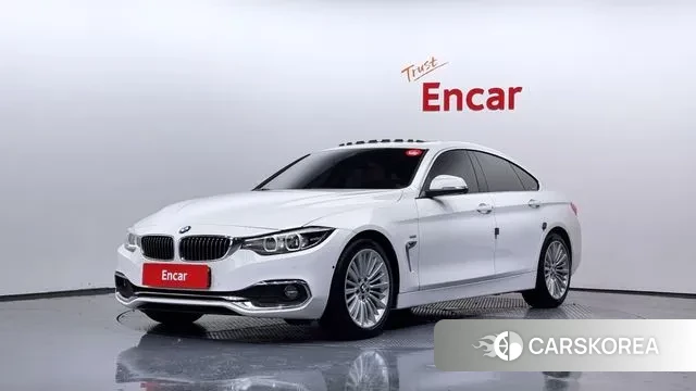 BMW 4 Series (F32) 2018 Белый из Кореи