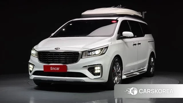 Kia The New Carnival 2019 Белый из Кореи