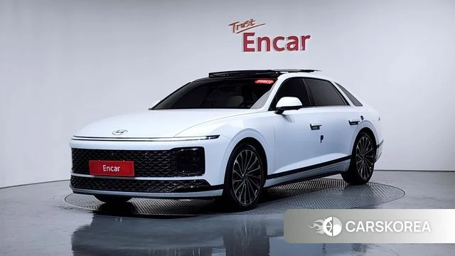Hyundai Grandeur (GN7) 2023 Белый из Кореи