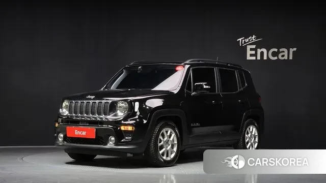 Jeep Renegade 2019 Черный из Кореи