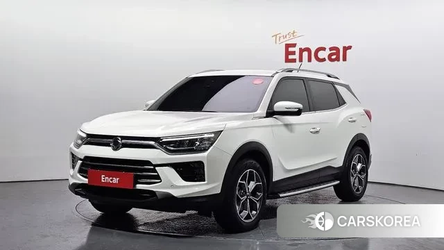 Ssangyong Beautiful Korando 2023 Белый из Кореи