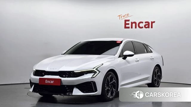 Kia The New K5 3rd generation 2024 Белый из Кореи