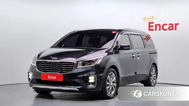 Kia The New Carnival 2018 Черный из Кореи