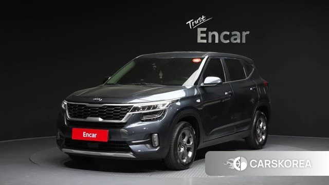 Kia Seltos 2019 Серый из Кореи
