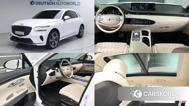 Genesis GV70 2022 Белый из Кореи