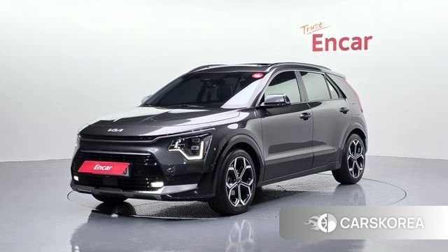Kia Di Ol Nu Niro 2022 Серый из Кореи