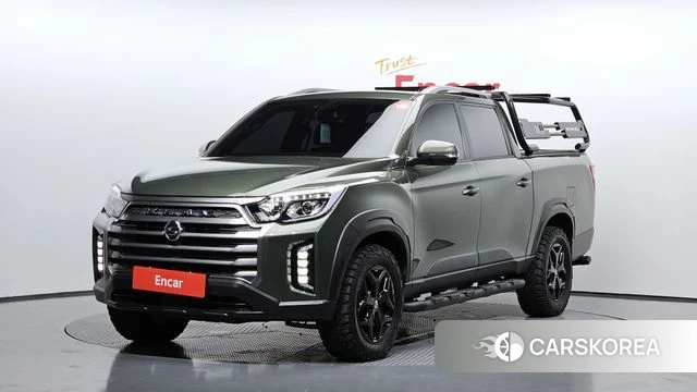 Ssangyong The New Rexton Sports Cannes 2022 Темно-зеленый из Кореи