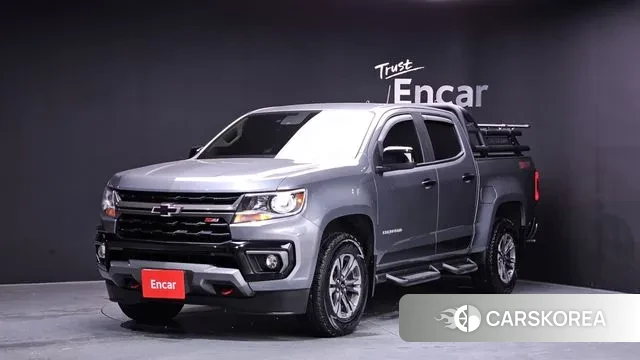 Chevrolet (GM Daewoo) Real New Colorado 2022 Серый из Кореи