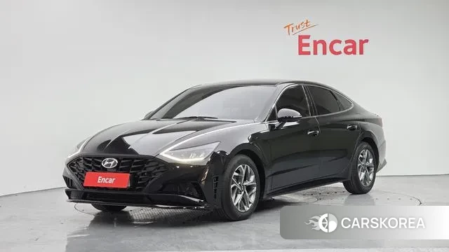 Hyundai Sonata (DN8) 2022 Черный из Кореи