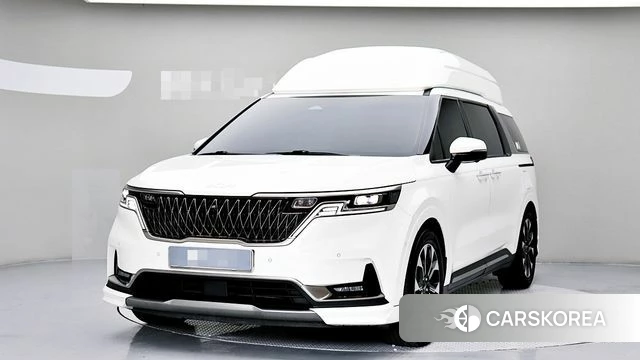 Kia Carnival 4th generation 2022 Белый из Кореи